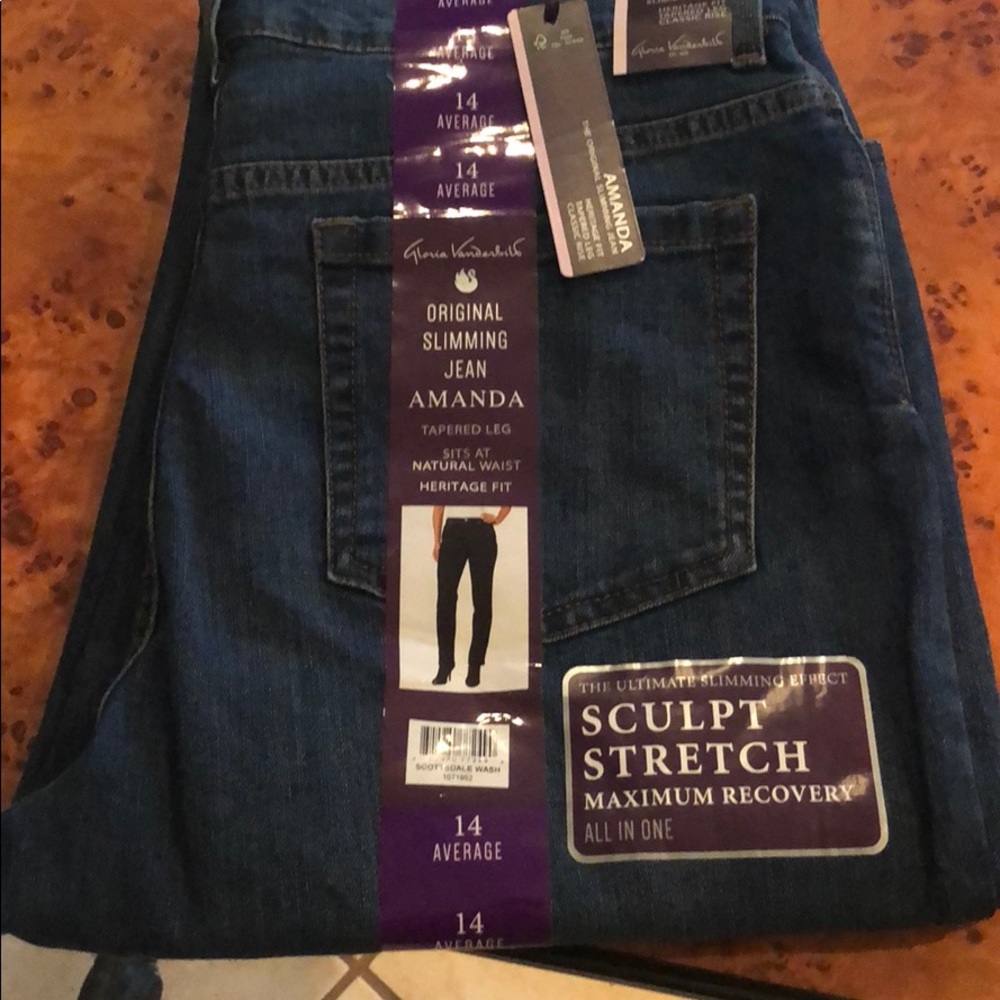 Gloria Vanderbilt Amanda Original Slimming Jean